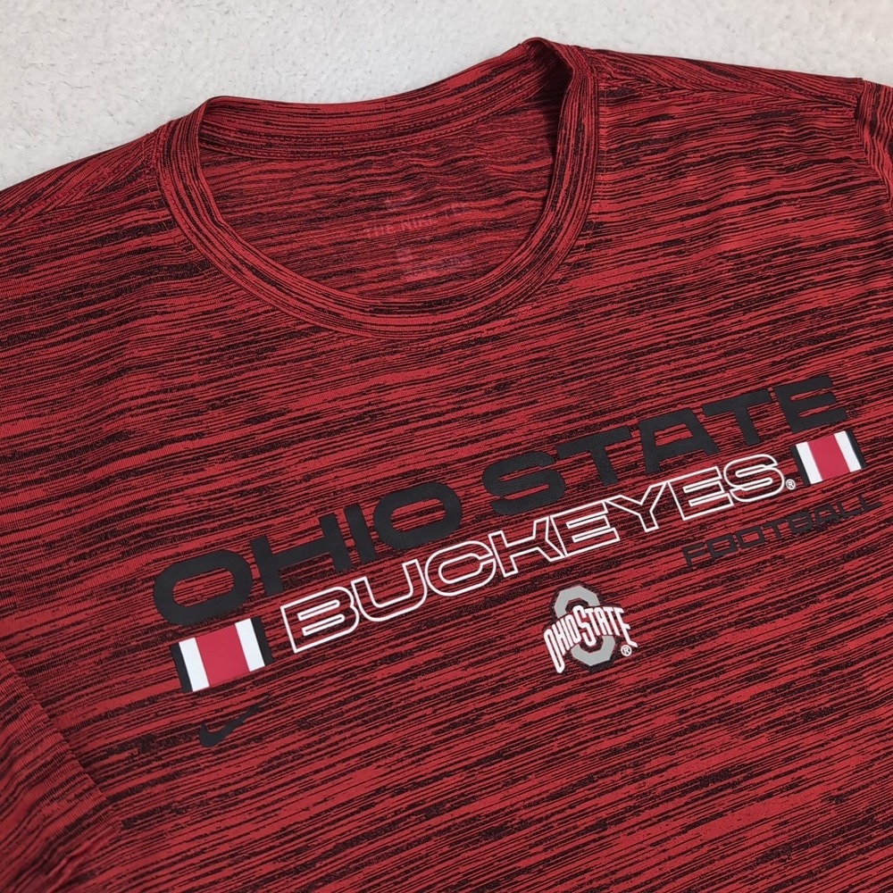 Ohio State‎ Buckeyes The Nike Tee L Men's Athletic Cut Graphic T-Shirt Polyester